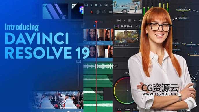 达芬奇 19 DaVinci Resolve Studio 19.0.0.69/19.0.1 Win/Mac